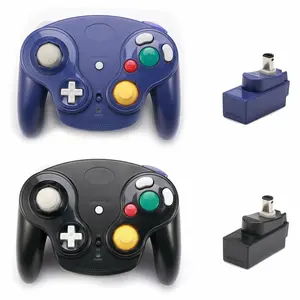 Wireless GameCube Controller 2.4GHz with Adapter – Retro GC Gamepad for Nintendo GameCube (NGC) Not for Wii