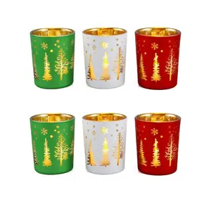 Christmas Tealight Holder Set