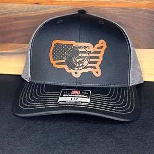 Welder USA leather patch hat