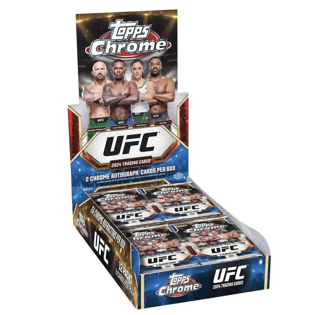 2024 Topps Chrome UFC Hobby Trading Cards