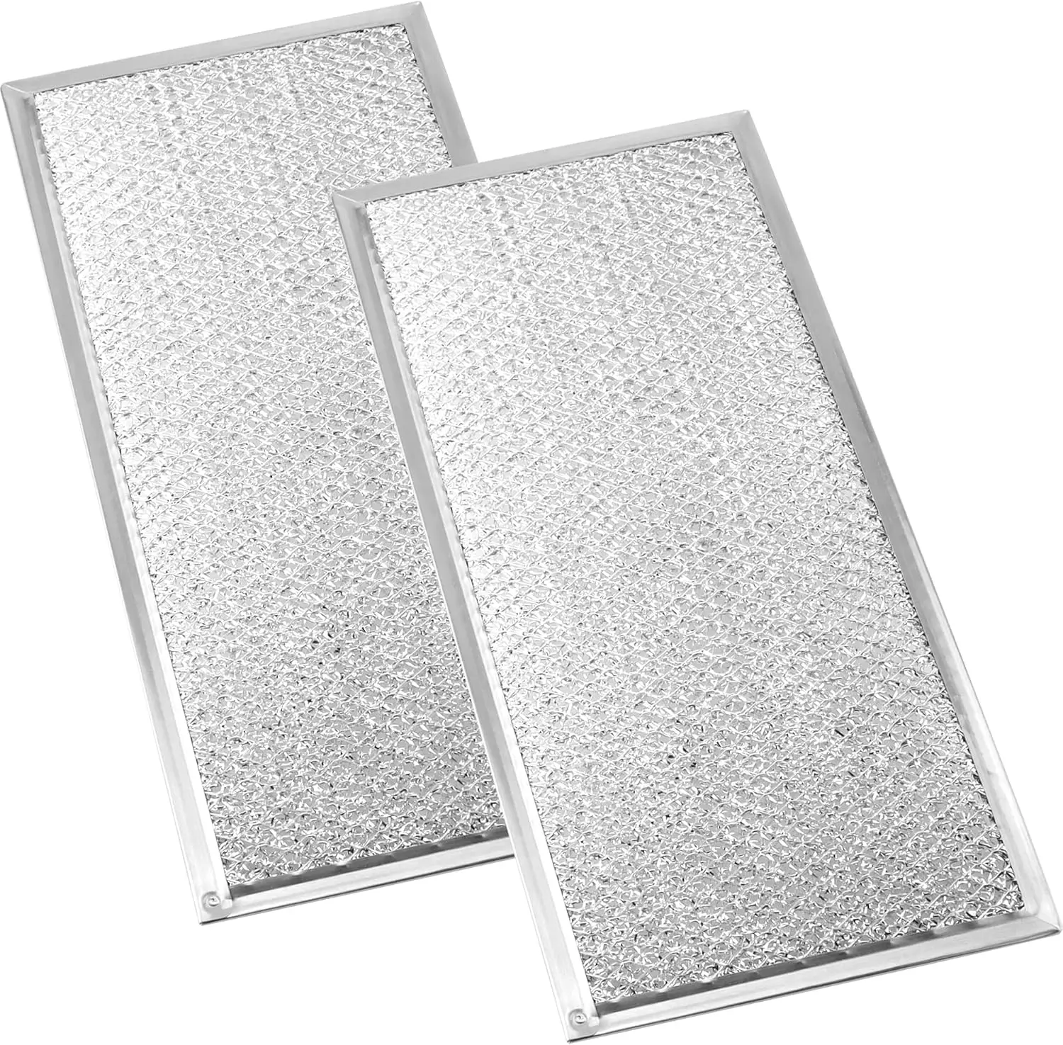 Microwave Grease Filter 13x6 fit for Maytag-Whirlpool-Kitchen Aid Microwave Filter Replacement Kitchen Hood Vent Filter 6x13 fit for Amana Microwave Filter Replacement W10208631A 2 Pack