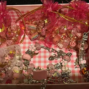 Pink Charm Bracelet made with High-Quality Materials