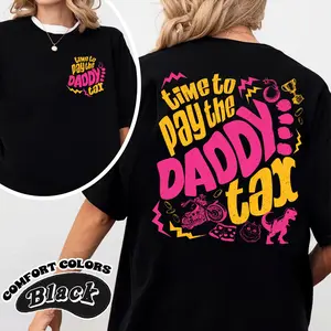 Comfort Colors Dungeon Crawler Carl Daddy Tax Shirt, Funny LitRPG Dad Tee, Bookish Father’s Day Gift, Princess Donut Fan Shirt