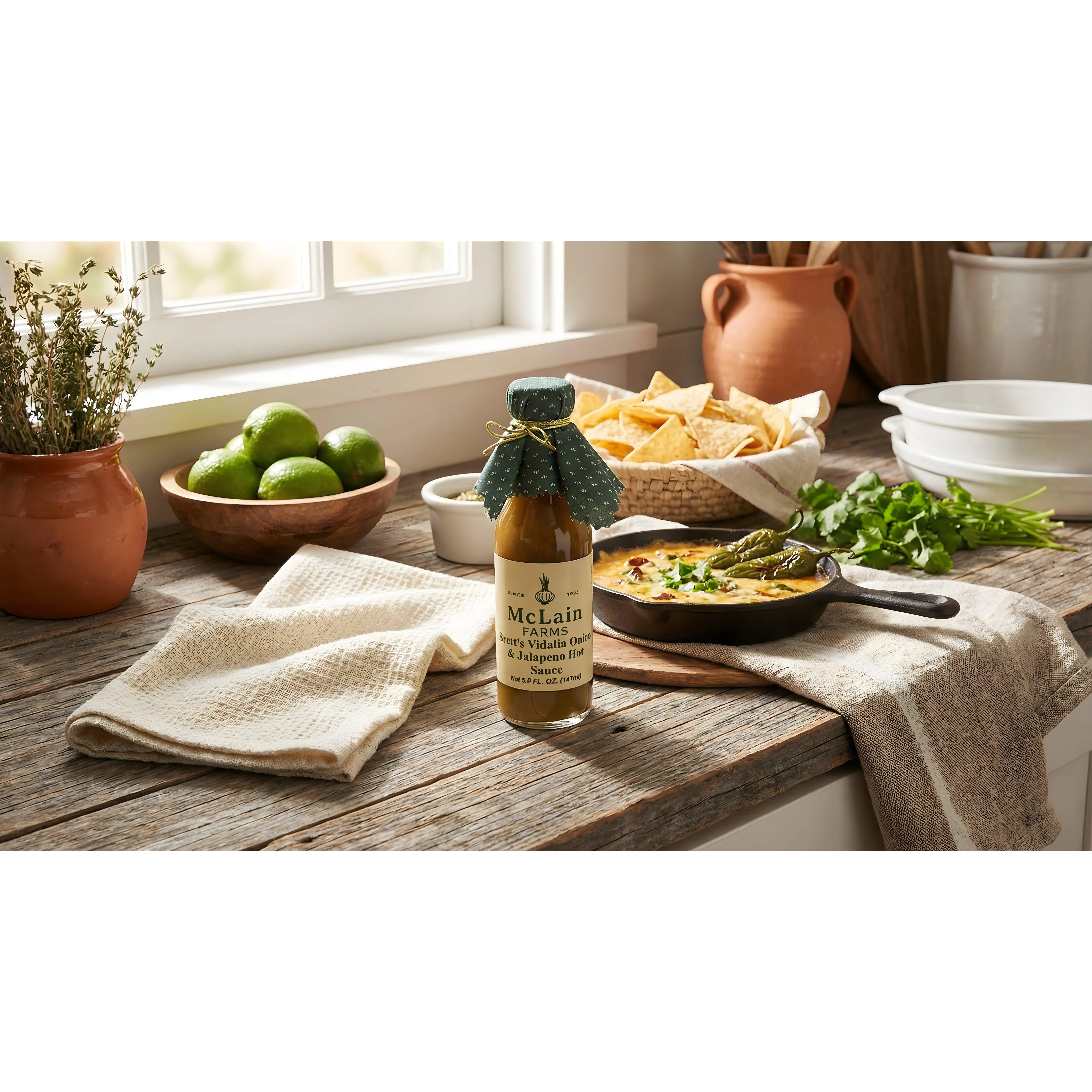 Brett's Vidalia Onion Jalapeno Hot Sauce 5oz