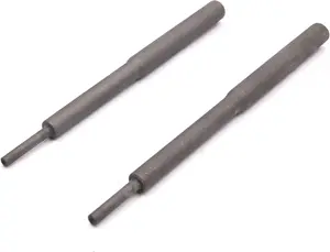2pcs Dark Gray Universal Valve Guide Remover Grinding Stick Lapping Tool for Car