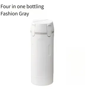 1 piece of four-in-one travel refill bottle, Travel Dispenser Bottle, portable cosmetic storage bottle for shampoo and lotion, squeeze bottle, wash bag