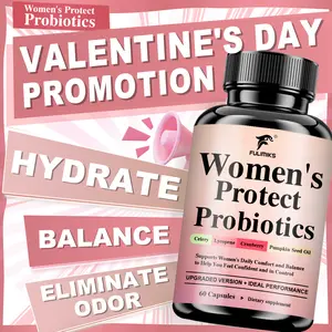 FULIMIKS Women's Protect Probiotics – with Celery, Lycopene, Cranberry & Pumpkin Seed Oil For Daily Comfort & Balance. Upgrade Your Wellness