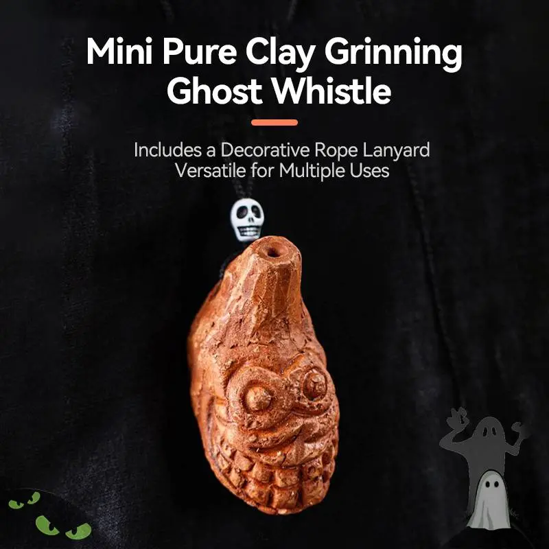 Aztec Death Whistle, Screaming Whistle, 125+ dB Loud Realistic