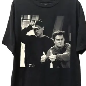 Chandler Bing T-Shirt Unisex Cotton Tee Chandler Friends Sitcom Shirt Matthew Perry Meme Funny Clothing Fits Womenswear Menswear