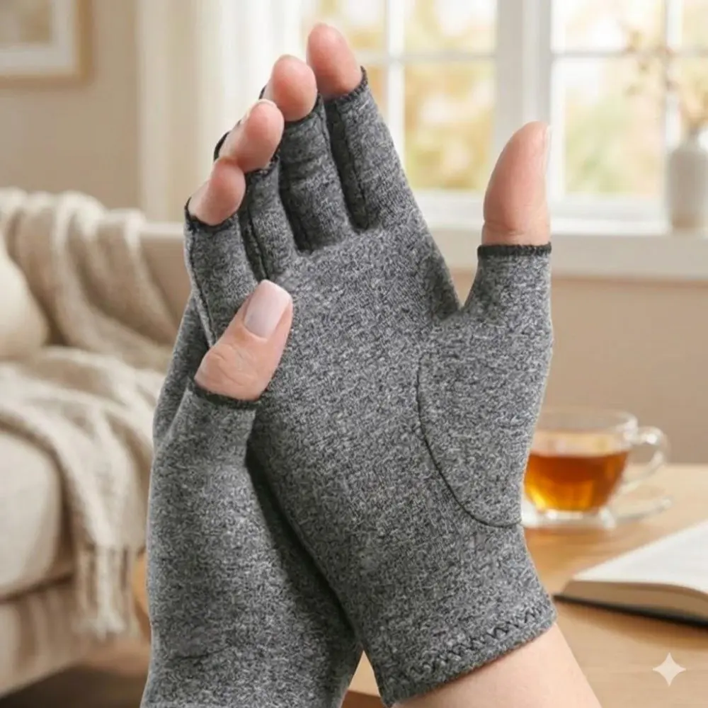 Arthritis Relief Gloves for All-Day Comfort! Breathable & Flexible Support Reduces Joint Stiffness, Swelling & Improves Blood Circulation. Ideal for Gardening, Typing, Chores, Sports & Daily Activities. Multi Purpose Glove