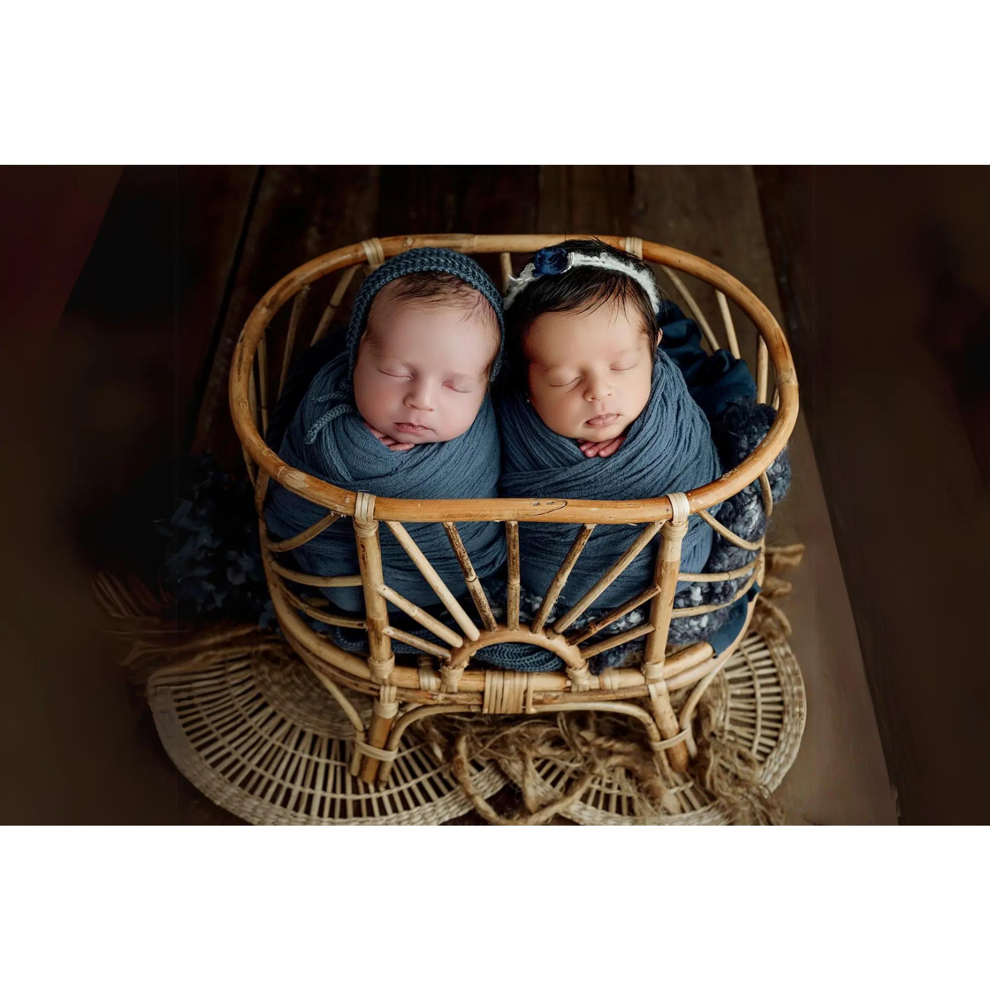 PRE-ORDER Sun-Kissed Rattan Cradle