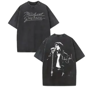 100% cotton, double-sided printed design Michael Jackson Shirt, King Of Pop Shirt, Signature Pop Star Vintage Michael Jackson Comfort Colors T-shirt, Gift For Fans