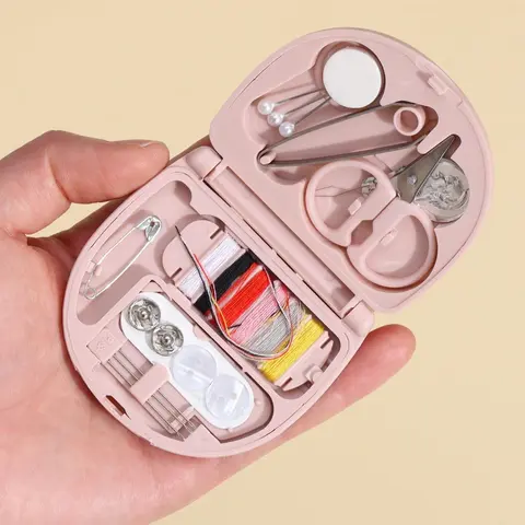 Portable Mini Sewing Kit, 1 Set Travel Sewing Tool Kit, Sewing Supplies for Home & Travel, Sewing Accessories for Daily Use, Sewing Supplies Crafts, Sewing Accessories And Supplies