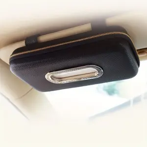 Car visor tissue box, convenient and fashionable