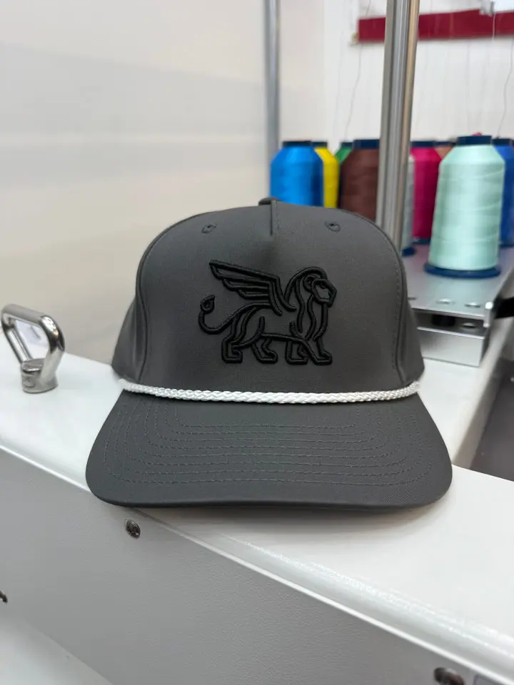 Griffin Rope Hat-Grey