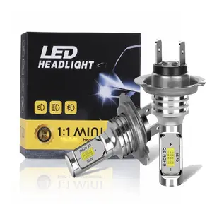 2pcs LED H7 Car Auto Light Lamp Bulb Headlight 6000K