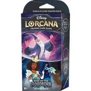 Disney Lorcana: Rise of the Floodborn Starter Deck (Amethyst & Steel)