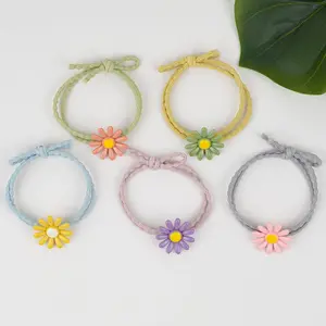 5 pcs Daisy Hair Tie