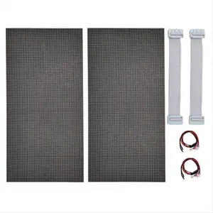 2Pcs P2.5 Indoor Full Color LED LED Display Unit Board HUB75 320x160mm 128x64 Pixels SMD RGB P2.5 LED Screen Panel