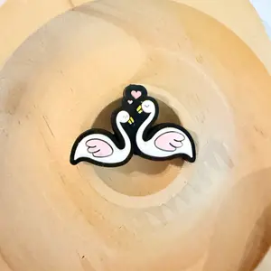 Love Birds 2D Silicone Focal (1 pc)