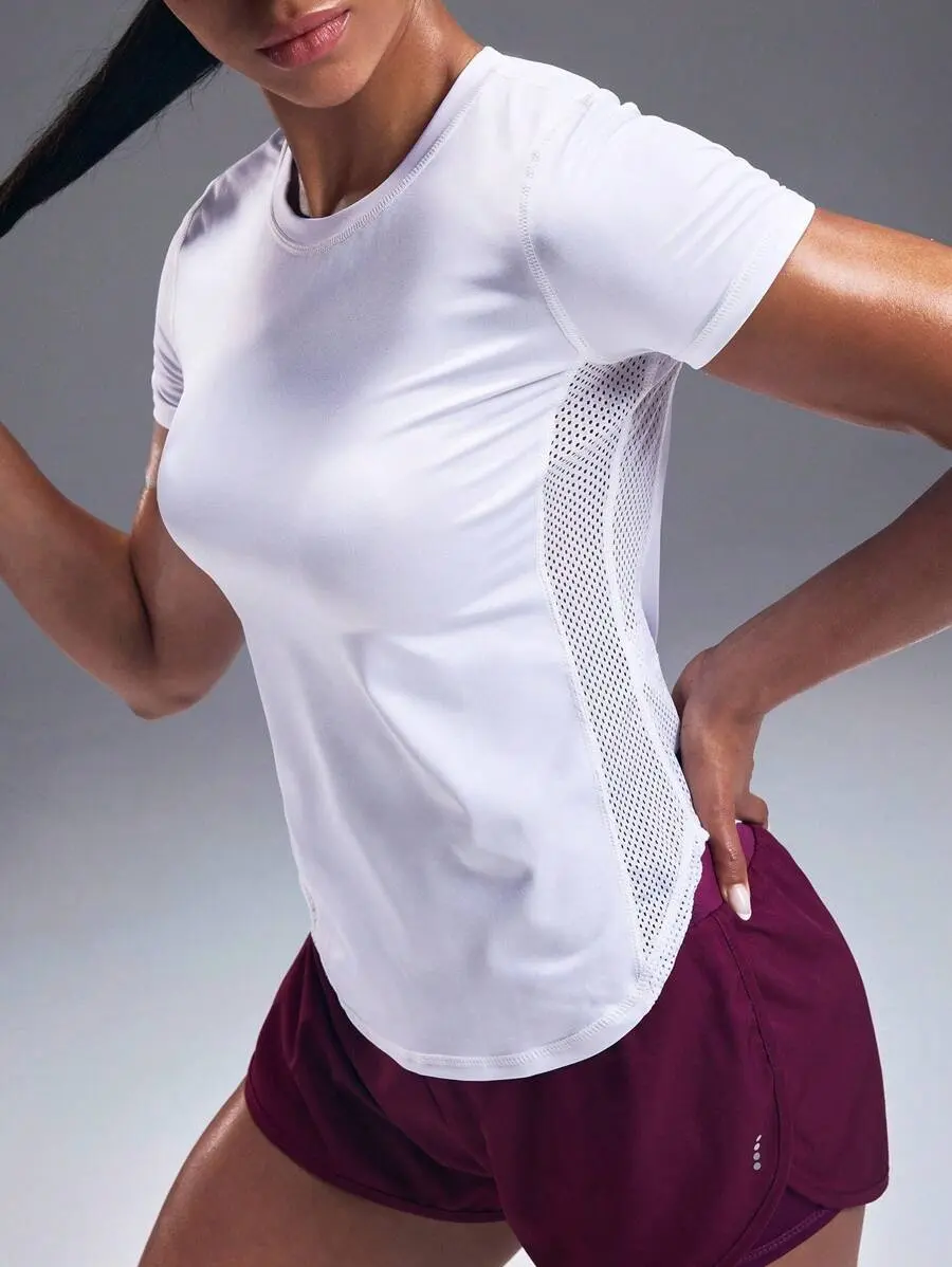 Breathable Softness Sports Tee Compression Shirt Gym Women Shirts