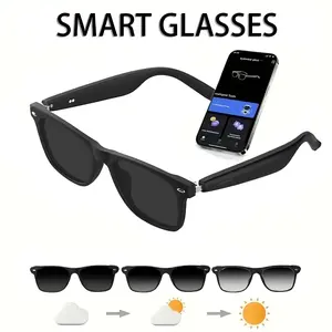 Ai Smart Glasses Unisex, Supports Voice Calls, Fast Pairing, High-Quality Sound, Touch Ai Assistant, Suitable for Various Scenarios