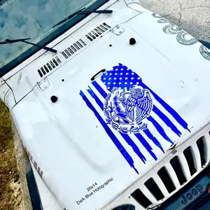 Mexican American Flag Decal Sticker Car Exterior Accessory For Cars, Trucks, SUV, Room Windows  Vehicle Exterior Decoration