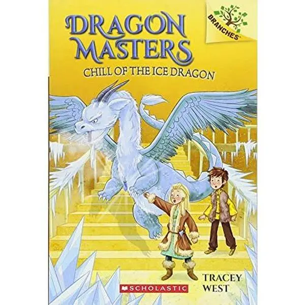 USED Book - Dragon Masters #09: Chill Of The Ice Dragon: A Branches Book by Tracey West (Paperback) - english