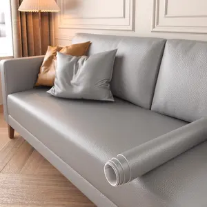 Faux Leather Waterproof Sofa Cover, Stain-Resistant and Pet-Friendly, High-Elasticity Sofa Cover with Full-Cover Non-Slip Design, Sofa Couch Covers, Sofa Slipcover, Dustproof Sofa Slipcover