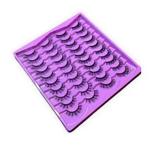 20pc SUPER NATURAL 10mm Lashbook Eyelashes