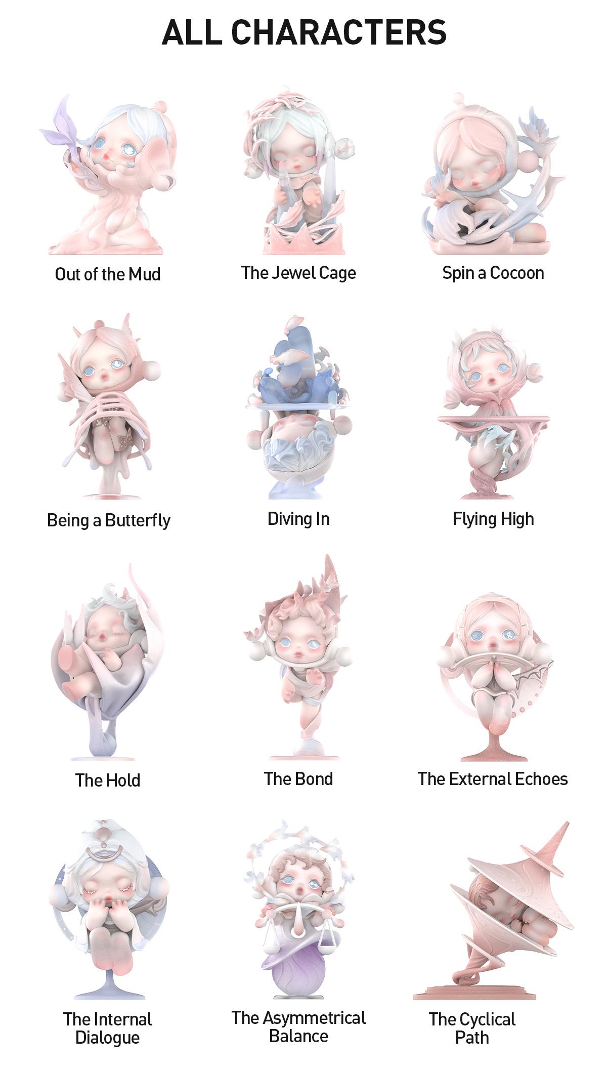 POP MART SKULLPANDA The Paradox Series Figures