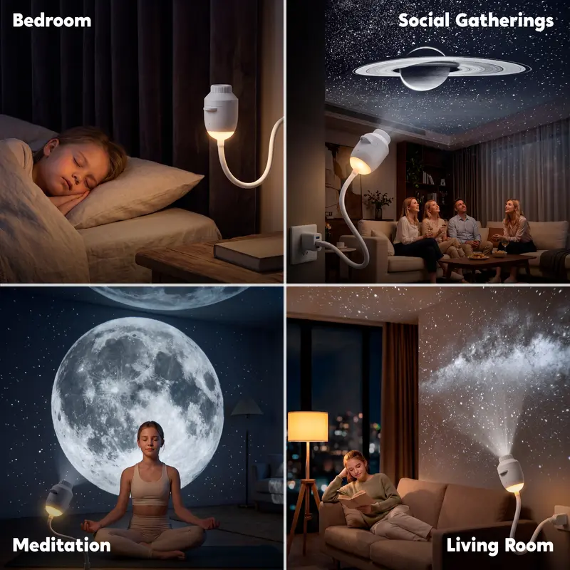 JOYIN 2-in-1 Starry Sky Projector Night Light, Portable Galaxy Projector with 3 Interchangeable Films, USB LED Night Light with Adjustable Brightness & Touch Control, Mini Starry Projector for Bedroom Ceiling Car Home Decor Gift for Adults JOYIN 2-in-1 Starry Sky Projector Night Light, Portable Galaxy Projector with 3 Interchangeable Films, USB LED Night Light with Adjustable Brightness & Touch Control, Mini Starry Projector for Bedroom Ceiling Car Home Decor Gift for Adults