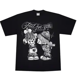Fool f You Chicano Clothing, Chicana Art, Cholo Chola outfit Cotton Fabric Menswear Casual, Streetwear hoodie T-Shirt S-3XL