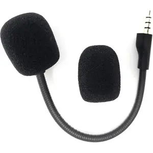 Replacement Game Mic for Steelseries Arctis 1 Headphones Detachable Microphone Boom for Steelseries Arctis 1 PS4 Pro PS5 Xbox One X Computer PC Gaming Headsets 3.5mm Jack Noise Cancelling