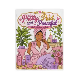 Pretty, Paid, and Peaceful Coloring Book