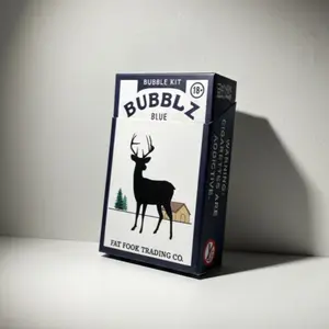 Bubbles Cigarette 2.0 - Endless Bubbles Guaranteed | Fun Adult Bubble Kit with 2 Pipes, Flip-Cap Bubble Liquid & Cigarette-Style Case