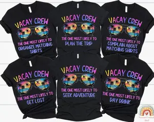Family Vacation Shirts, Matching Vacations Shirts, Custom Vacation Shirt, Family Vacation 2025 TShirts, Funny Vacation Shirt, Most Likely To