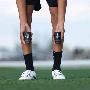 Philippians 4:13 Black Shin Mini Guards