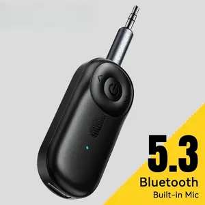 Bluetooth 5.3 Adapter 3.5mm AUX Jacks For Audio Music Receiver Car Speakers Headset Tablet Laptop Bluetooth Car Receiver bluetooth-compatible audio receiver car fm transmitter