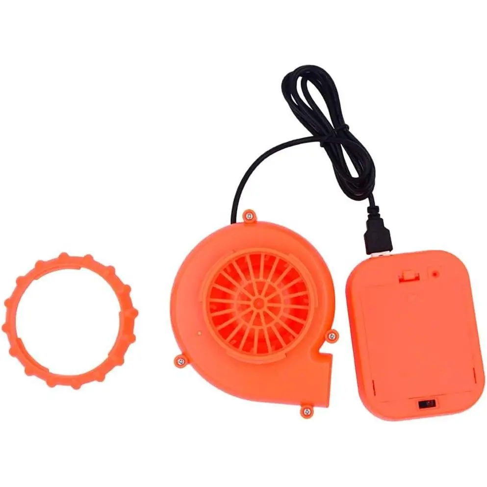 USB Mini Fan Blower Potable Inflatable Costume Fan for Halloween Inflatable Dinosaur Costume, Fancy Dress, Mascot ,Party Inflatable