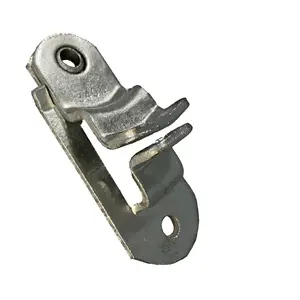 Trailer Door & Ramp Locking Hasp -3-7/8" Mounting- Cam Lock Latch Keeper -Zinc