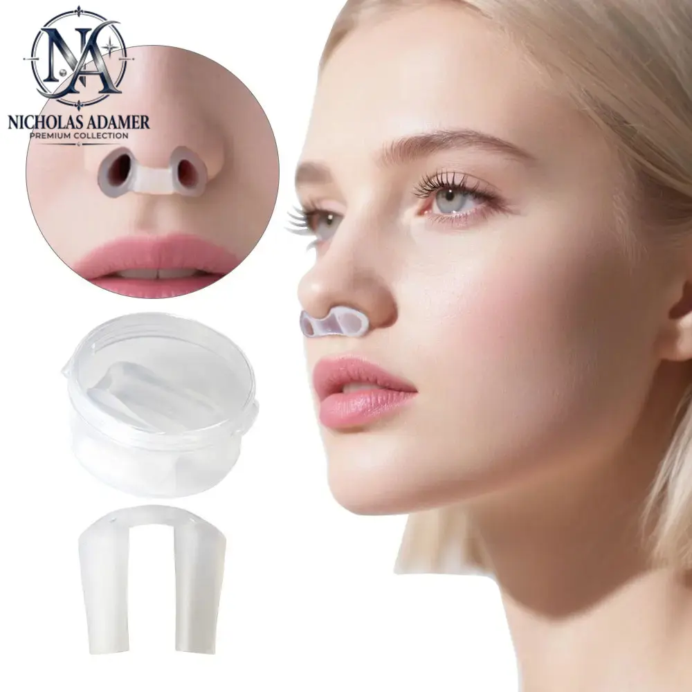 Silicone Nostril Retainer Rhinoplasty Nasal Retainer Rhinoplasty Nose Splint for Rhinoplasty Recovery Support Device Nose Shaper Support Device Post-Surgery Nostril Shaping Size 6/7/8/9/10/11/12 Nose Protection