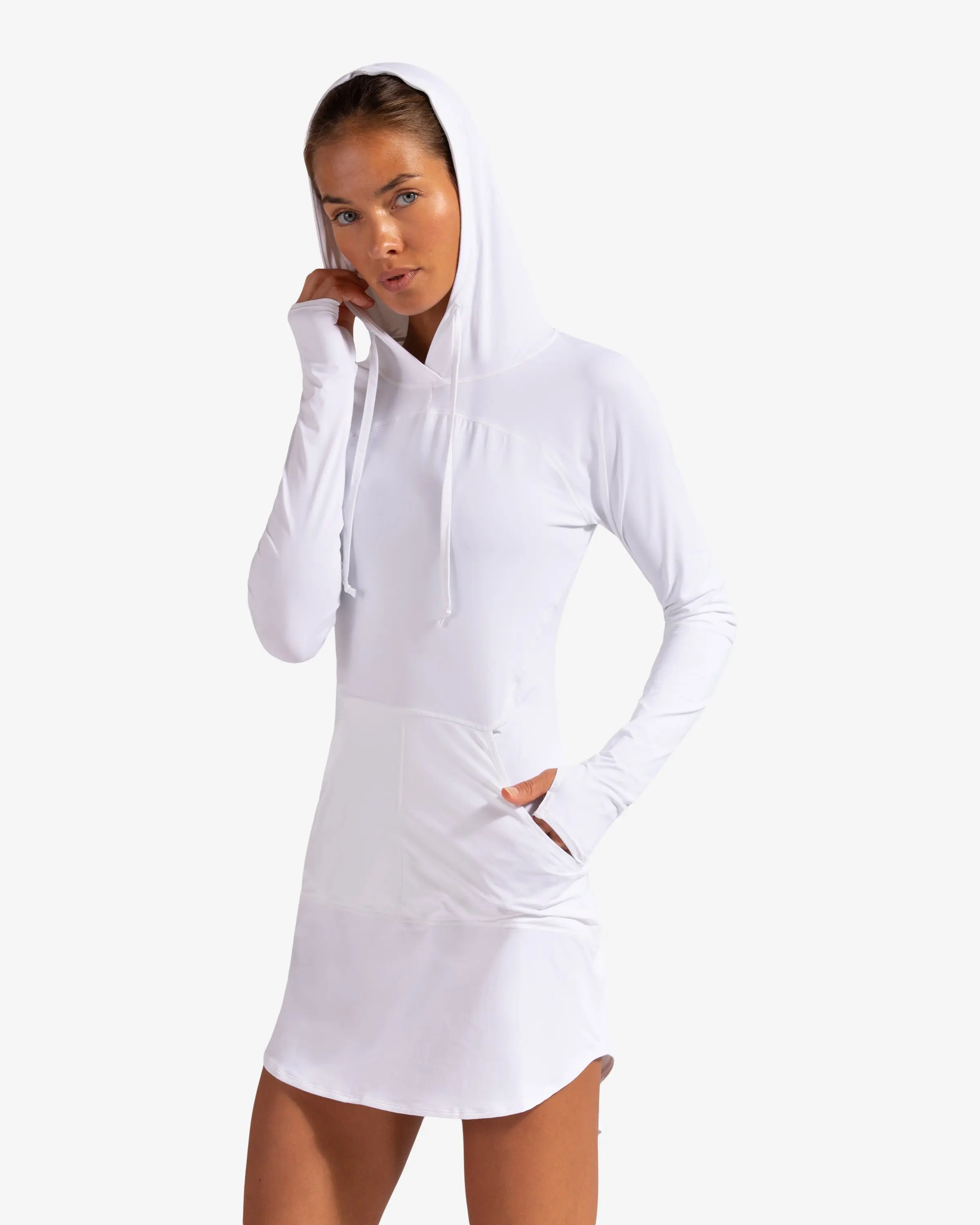 WOMEN'S HOODIE DRESS RELAXED (2009S)