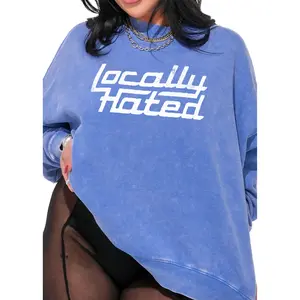 LOCALLY HATED OVERSIZED GRAPHIC SWEATSHIRT