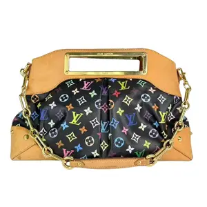 Pre-owned Louis Vuitton Leather Shoulder Bags MM Judy Multicolor Monogram Shoulder Bag