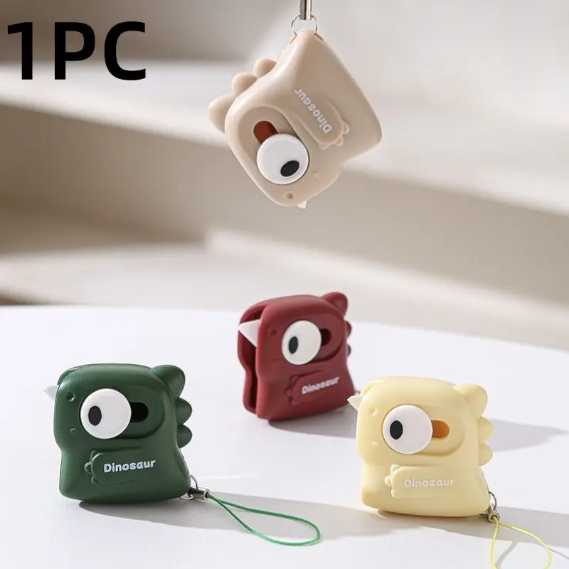 Compact Cartoon Dinosaur Multifunctional Knife, Cutting Supplies, Home Office, Efficiently Organize Delivery Boxes, Easily Open Packaging Bags, Essential Tool