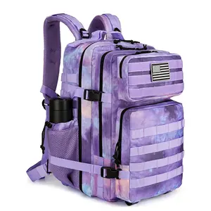 45L Backpack Outdoor Hiking Climbing Camping Hunting Travel Backpack Daypack with Adjustable Shoulder Straps