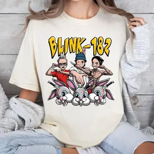 Blink 182 tee, Blink 182 One More Time T-Shirt, One More Time, ,Unisex Garment-Dyed Shirt Blink 182 tee