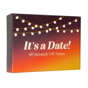 It's a Date!- 40 Romantic Scratch Off Date Night Cards for Couples