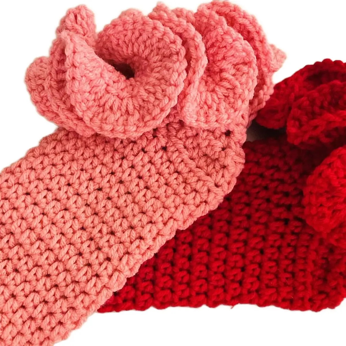 Love Mimaw Crochet Ruffle Ankle Sockse for Women - Perfect for Underwear - Womenswear